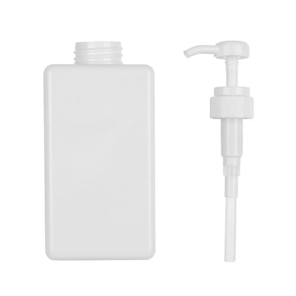 Botella Dispensadora de Jabón Líquido 100/250/450/650ml PETG Transparente para Gel de Ducha, Champú y Sanitizante de Manos - Ideal para Hogar y Viajes