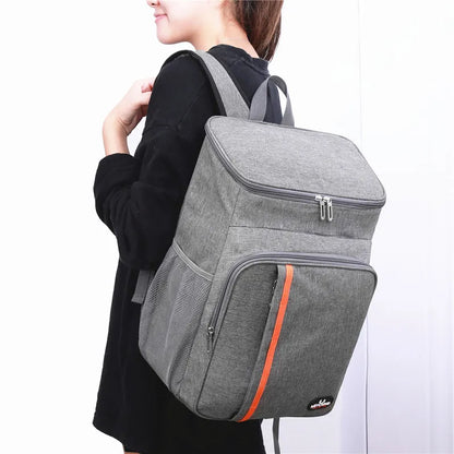 Bolsa Térmica Portátil de 20L: Caja de Alimentos Duradera, Impermeable y Aislada para Picnic y Camping