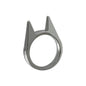 Anillo de Autodefensa de Supervivencia al Aire Libre para Hombres y Mujeres, Anillo Portátil de Autodefensa, Anillo Protector de Dedo para Arma, Senderismo y Camping, Joyería