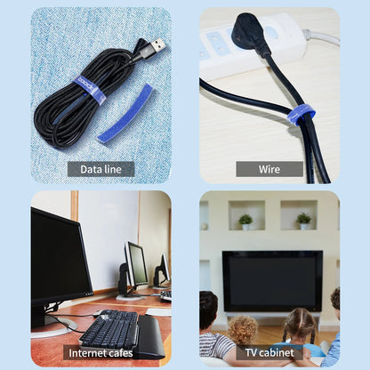 Organizador de Cables Toocki - Cinta para Gestión de Cables, Winder y Sujetadores para Accesorios de Teléfono
