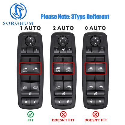 Interruptor Maestro de Control de Ventanas Eléctricas SORGHUM 4602544AG 04602632AG para Dodge Journey, Nitro, Chrysler y Jeep Liberty