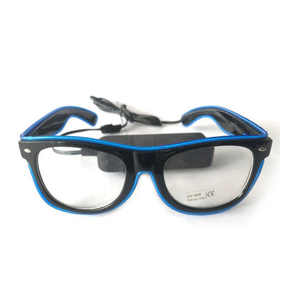 Gafas Luminosas LED – Accesorio Brillante para Fiestas y Festivales