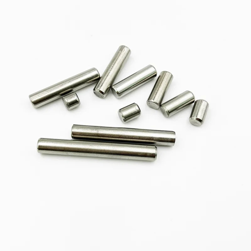Set de Pasadores Cilíndricos de Localización M1 M1.5 M2.5 M3 M4 M5 M6 M8 - Acero Inoxidable 304, Fijación Segura