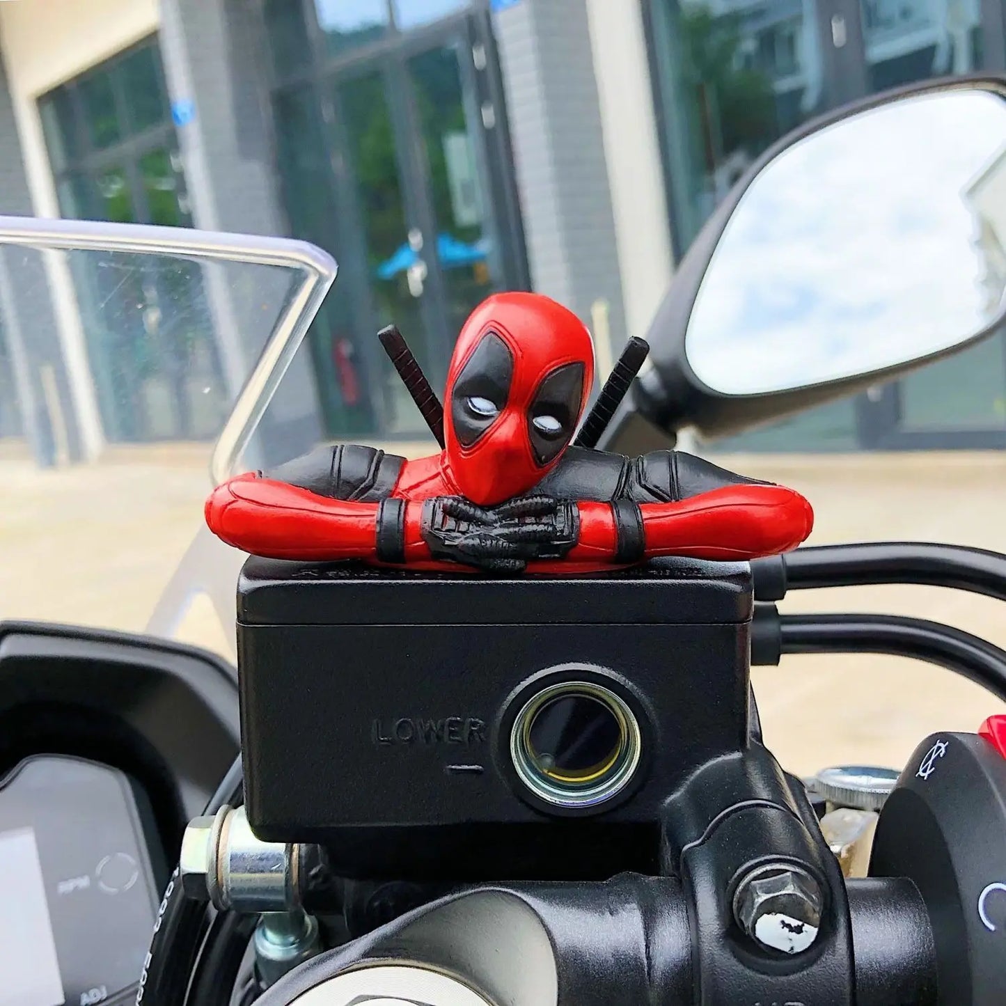 Figura de Acción de Deadpool - Adorno de Interior para Automóvil, Mini Figura de Colección