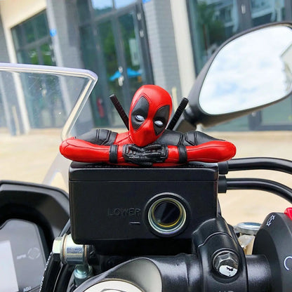 Figura de Acción de Deadpool - Adorno de Interior para Automóvil, Mini Figura de Colección