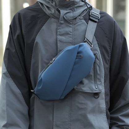 Bolso de Cintura para Hombre - Fanny Pack Minimalista para Deportes y Running, Resistente al Agua y Estilo Crossbody