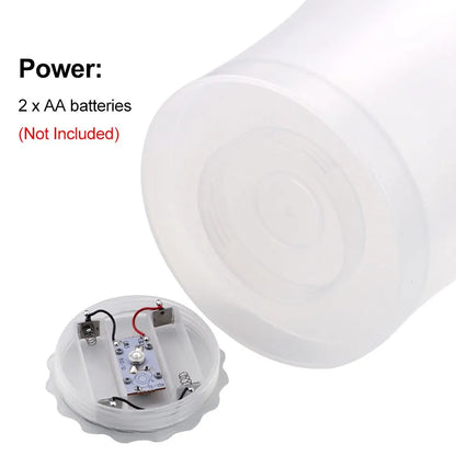 Cubo de hielo LED impermeable para bares, cubos de cerveza, champán, fiesta nocturna, 5L, 6 colores