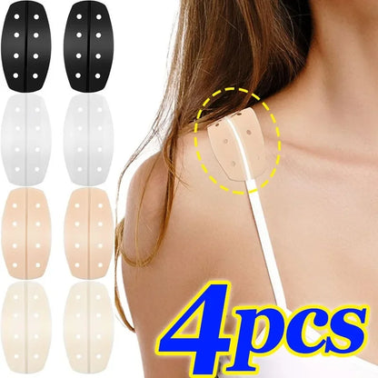 Almohadillas de Silicona Antideslizantes para Mujer - Soporte Suave con Correa para el Hombro, Alivio del Dolor, 2/4 Piezas