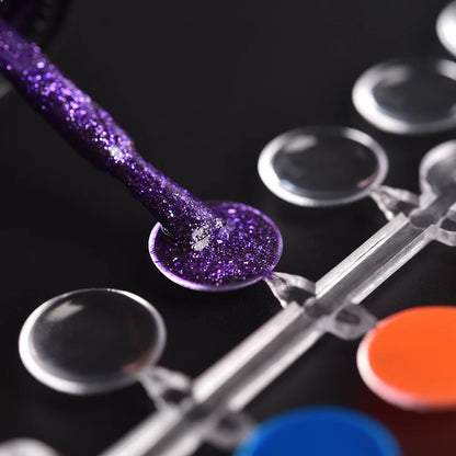 Tabla de Muestra de Esmalte de Uñas - Soporte para Muestras de Color de Uñas, Tarjetas de Tips Falsos, 48/120/240 Piezas