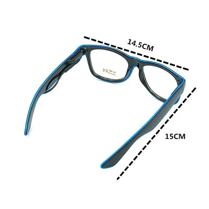 Gafas Luminosas LED – Accesorio Brillante para Fiestas y Festivales