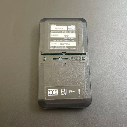 Control Remoto 893MAX para Puertas de Garaje Compatible con 371LM, 372LM, 373LM, 891LM, 893LM, 890MAX, 971LM, 972LM, 973LM, 81LM