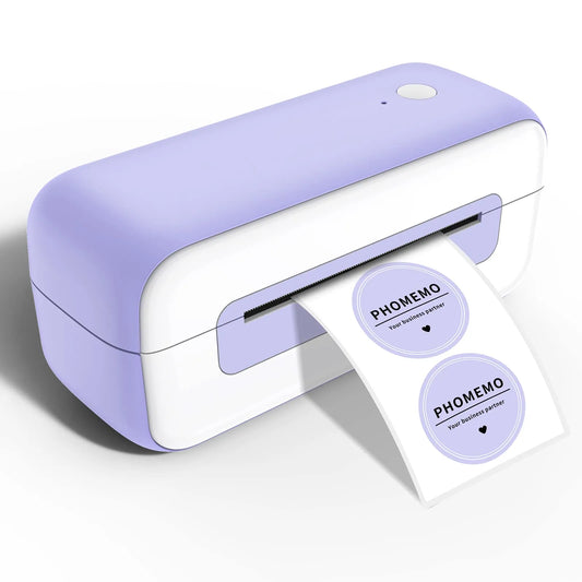 Impresora de Etiquetas Phomemo PM-246S - Térmica de 152mm/s para Etiquetas de Envío 4x6 - Conexión USB para Pequeños Negocios