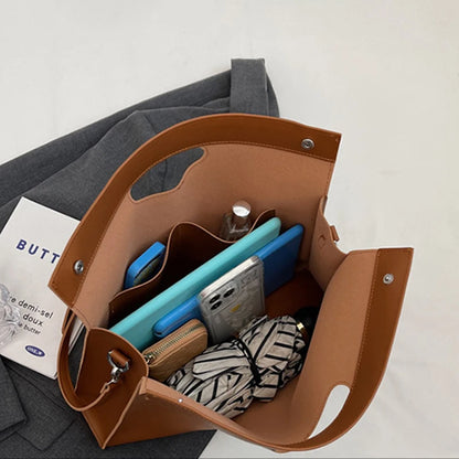 Bolso de Laptop de Lujo para Mujer - Maletín de Oficina Personalizado, Bolsa Crossbody de Gran Capacidad, Hecho en Cuero PU