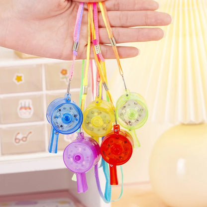 Silbatos luminosos LED (10/30 piezas) – Collar con luces intermitentes para fiestas, bodas y cumpleaños