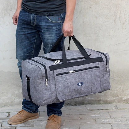 Bolsa de Viaje Plegable y Ligera: Gran Capacidad, Impermeable, Ideal para Hombres y Mujeres en Viajes de Negocios y Ocio