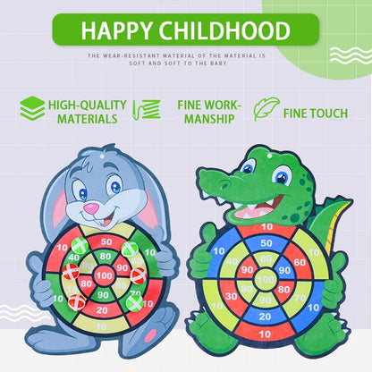 Juego de Dardos Montessori para Niños – Tablero de Dardos con Pelotas Adhesivas, Ideal para Niños y Niñas de 4 a 6 Años