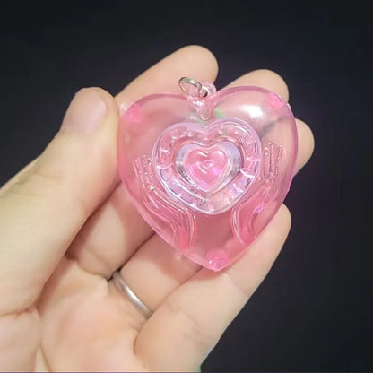 10/20/30/50 pcs Collares LED Luminosos | Estrella y Corazón con Luz Intermitente | Collares Brillantes para Niñas y Fiestas Infantiles