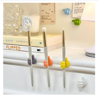 10 Piezas de Clips Organizador de Cables de Silicona - Soporte para USB, Auriculares y Mouse