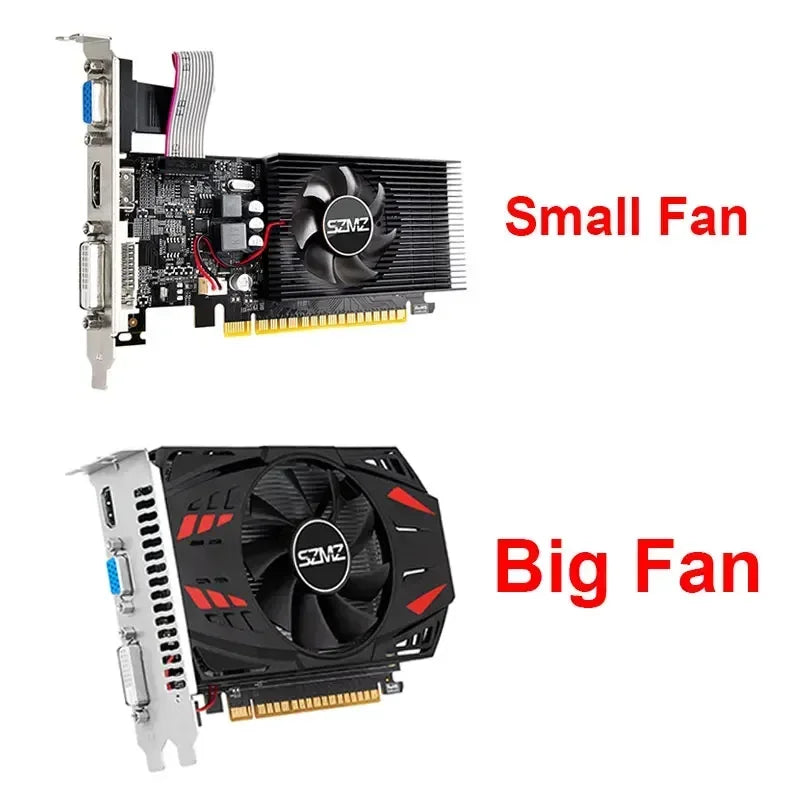 Tarjeta Gráfica Nvidia GT 730 4GB DDR3 - PCIe X16 2.0 con Puertos HDMI, VGA y DVI para PC de Escritorio