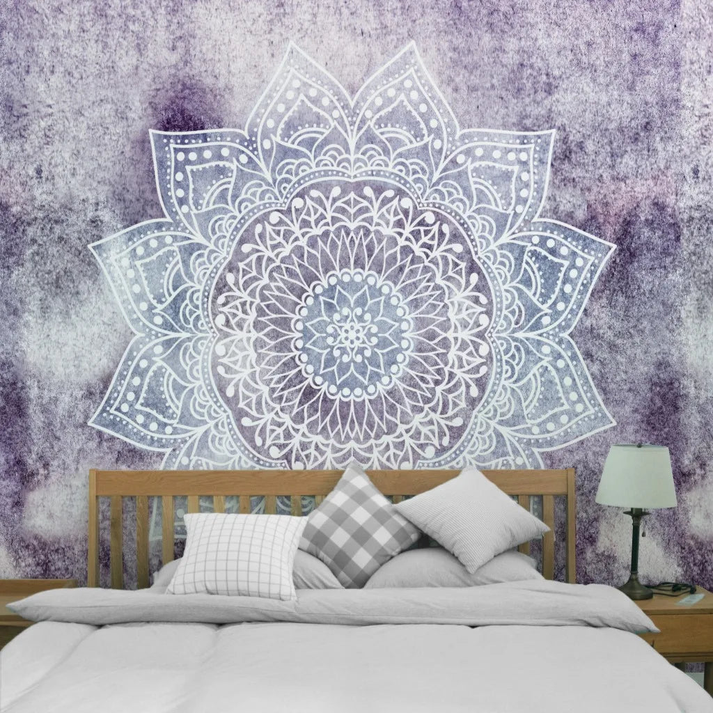 Tapiz de Mandala indio para colgar en la pared, manta de decoración, estera de Yoga, chal, alfombra, cojín para el hogar