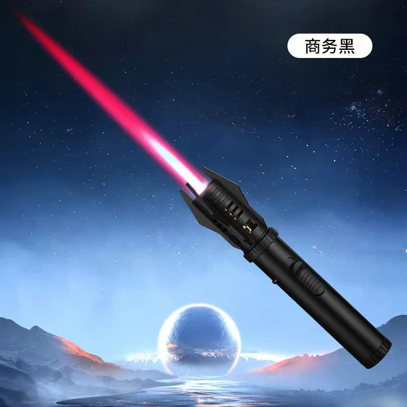 PISTOLA DE PULVERIZACIÓN de autodefensa a prueba de viento para mujer, soldadura inflable a prueba de viento, encendedor directo de alta potencia, encendedor multiselección