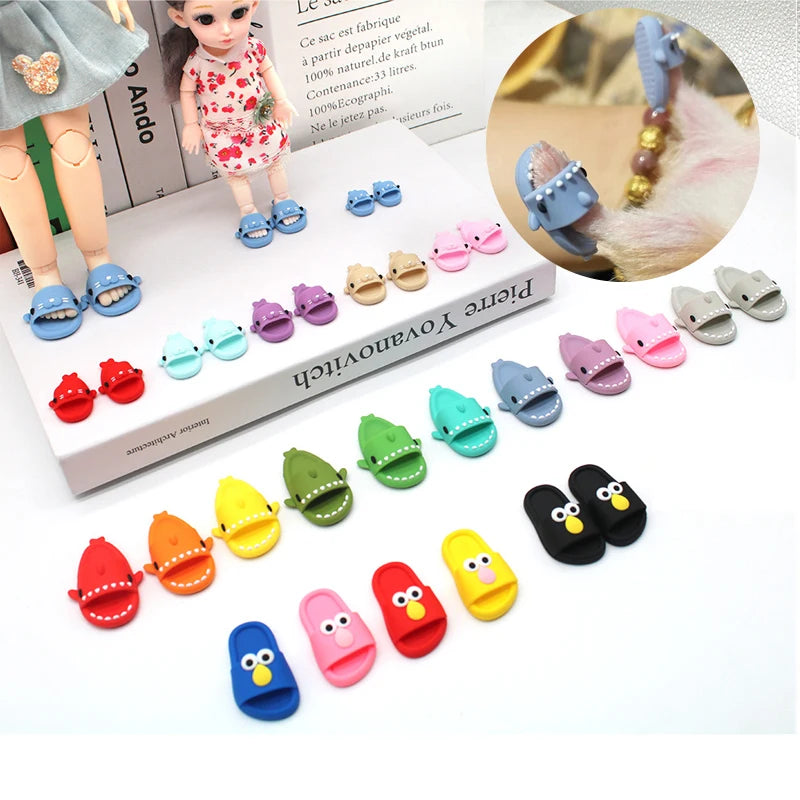 Zapatillas y Disfraces para Hámsters - Slippers de Oso Dorado y Trajes de Cosplay para Mascotas Pequeñas
