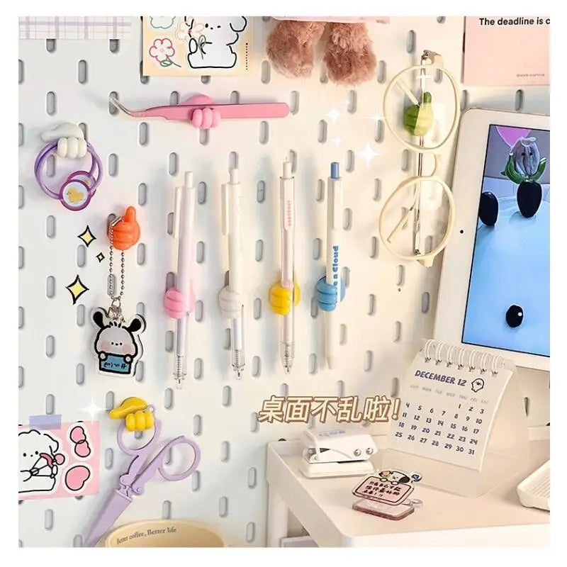 10 Piezas de Clips Organizador de Cables de Silicona - Soporte para USB, Auriculares y Mouse