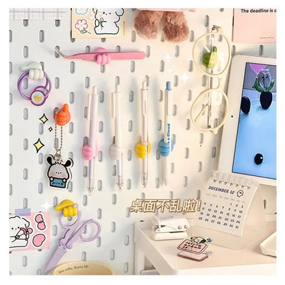 10 Piezas de Clips Organizador de Cables de Silicona - Soporte para USB, Auriculares y Mouse