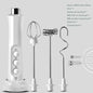 Espumador de Leche Eléctrico USB Recargable Inalámbrico - Batidor de Mano con 3 Velocidades para Latte, Cappuccino y Chocolate Caliente