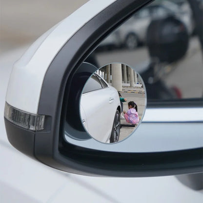 Espejo Retrovisor para Punto Ciego de Coche, Pack de 2 Unidades, Ángulo Amplio 360° Ajustable para Mayor Seguridad al Conducir