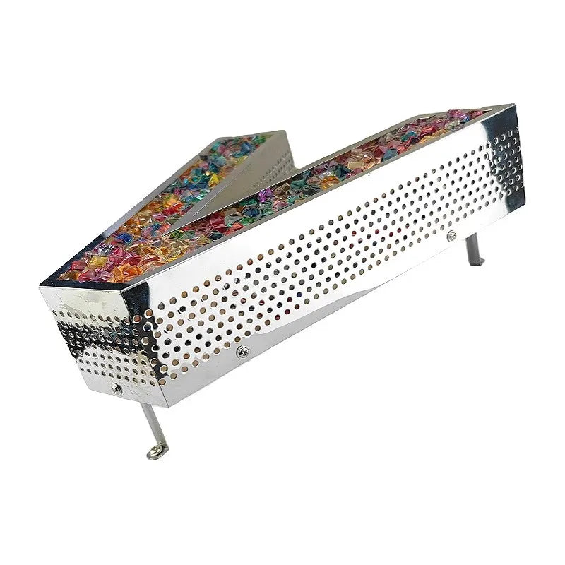 Soporte en U de Acero Inoxidable 201 con Retroiluminación para Instalación de Letras de Canal LED, Paquete de 100 PCS