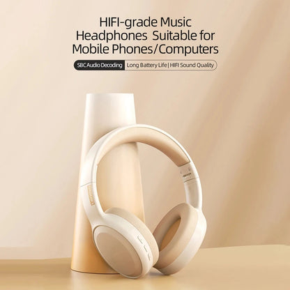 Auriculares Inalámbricos Bluetooth Lenovo TH30 con Micrófono, Earmuffs y Controles de Volumen para Deportes y Videojuegos