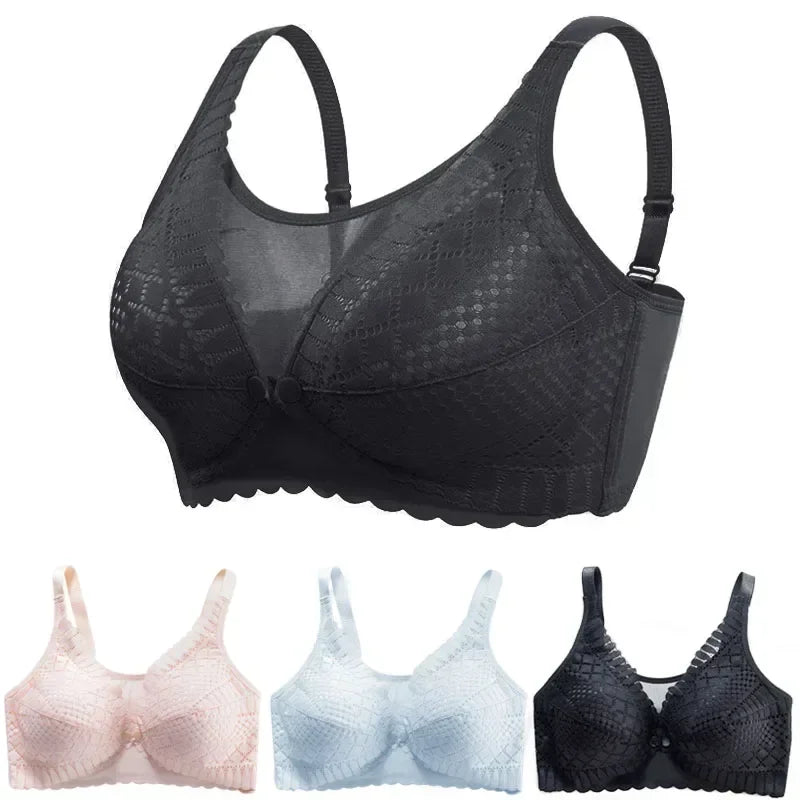 Sostén de Lactancia con Botón Frontal para Maternidad | Sujetador Ajustable Anti-Sagging y Cómodo para Amamantar