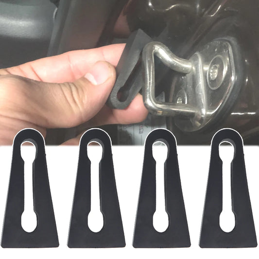 4 Piezas de Amortiguador de Goma para VW, Audi, Skoda y Seat - Buffer de Puerta, Sellador y Reemplazo Antisónico