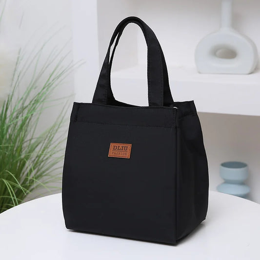 Bolsa de Almuerzo de Gran Capacidad con Aislamiento de Aluminio para Trabajo - Bolsa Práctica con Asa Superior