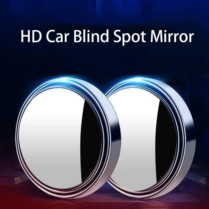 Espejo Retrovisor para Punto Ciego de Coche, Pack de 2 Unidades, Ángulo Amplio 360° Ajustable para Mayor Seguridad al Conducir