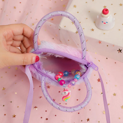 Mini Bolsas de Unicornio para Niñas de 2-5 Años – Bolso Infantil con Alas de Caballo Mágico, Ideal como Regalo