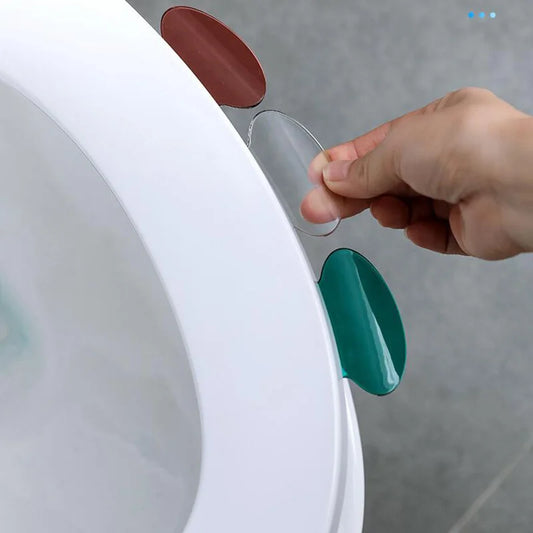 Levantador Portátil de Tapa de Inodoro Anti Suciedad para Hogar - Mango Autoadhesivo para Tapa de Inodoro - Accesorio de Baño Innovador