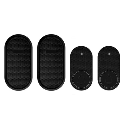 Timbre inalámbrico, timbre de bienvenida, timbre de puerta para el hogar, alarma inteligente con 32 canciones, melodías inteligentes con batería