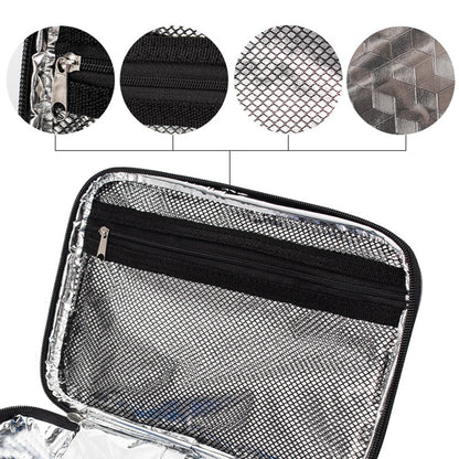 Bolsa Térmica para Almuerzo para Mujeres y Hombres, Mini Bolsa Insulada Portátil, Perfecta para Comidas, Snacks y Viajes