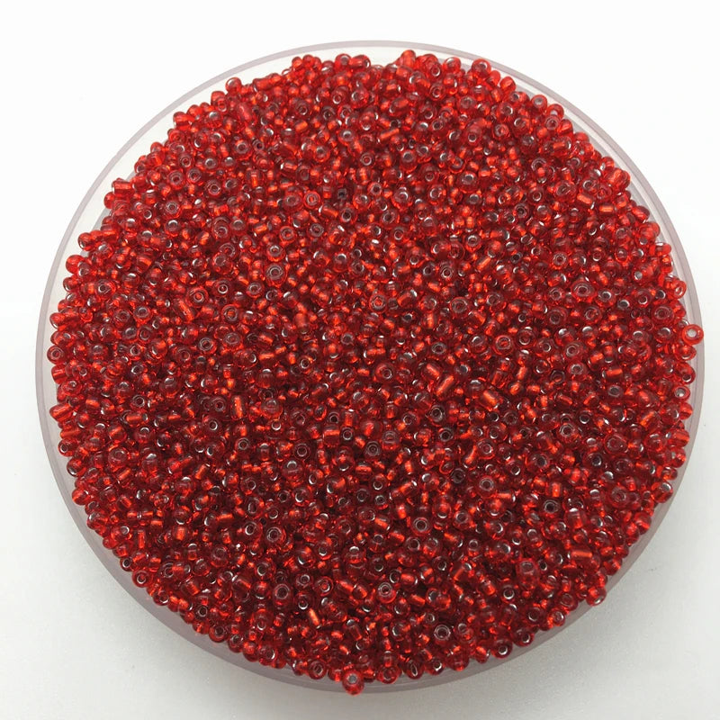 Cuentas de Semillas de Vidrio Checo para Joyas - Abalorios Negros de 2mm, 3mm y 4mm para DIY