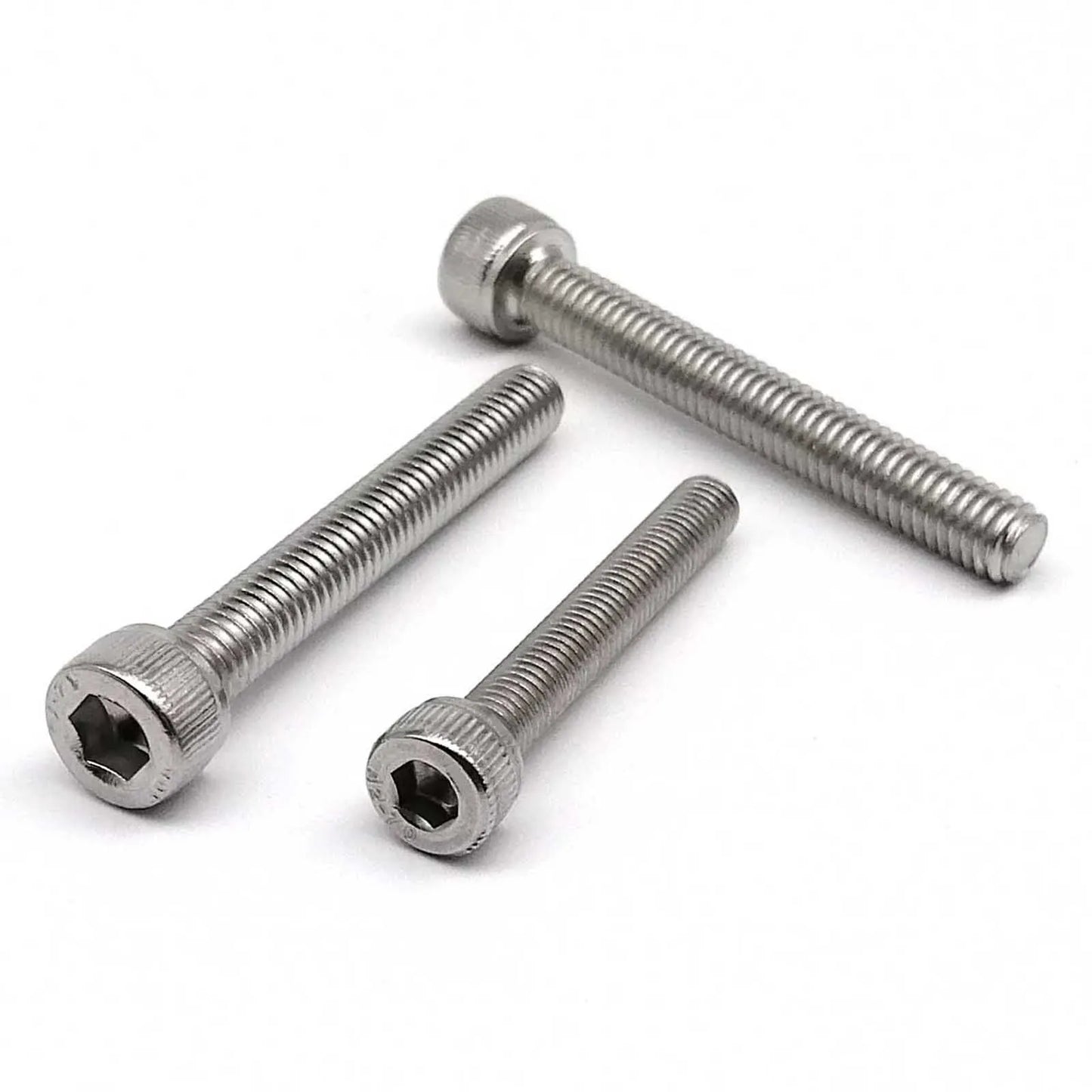 Tornillos de Cabeza Hexagonal Allen de Acero Inoxidable 304 A2 – 5/10 Piezas de Longitud Ultra Larga 100mm (M3, M4, M5, M6, M8, M10)