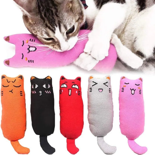 Juguete con Sonido Rustle Catnip: Producto para Gatos, Juguetes Adorables para Gatos y Gatitos para Moler Dientes, Peluche para Gatos Almohada para Pulgar, Accesorios para Mascotas