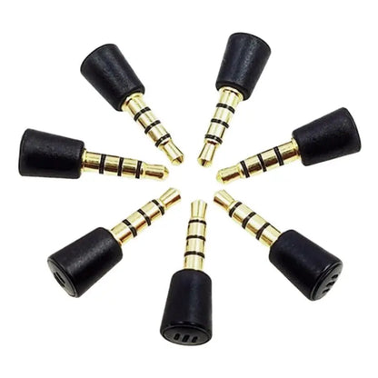 Micrófono de Alta Calidad con Enchufe de Metal y Audio de 3.5mm, Gamepad de Grabación Portátil, Ideal para PS4, Portátil y Teléfonos Móviles
