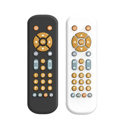 Control Remoto de Juguete para Bebé con Música y Luces, Juguete Sensorial para Niños de 1 a 3 Años