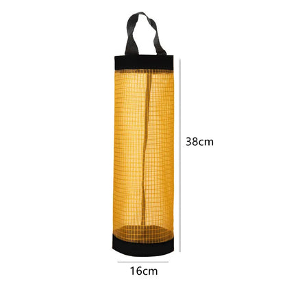 Soporte para Bolsas de Comestibles | Dispensador de Bolsas de Plástico de Montaje en Pared | Organizador Colgante para Cocina