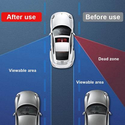 Espejo Retrovisor Lateral 360° Ajustable para Coche SEAMETAL | Espejo de Ángulo Amplio para Estacionamiento y Punto Ciego