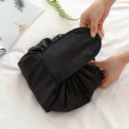 Neceser Cosmético de Cuerda para Mujeres - Organizador de Maquillaje Portátil Impermeable para Viajes