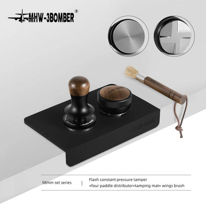 Herramienta de Barista Calibrada para Espresso (51mm, 53mm, 58mm)
