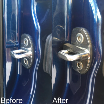 4 Piezas de Amortiguador de Goma para VW, Audi, Skoda y Seat - Buffer de Puerta, Sellador y Reemplazo Antisónico